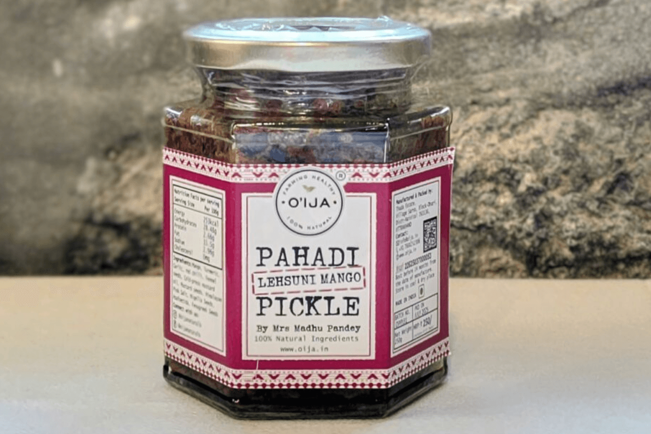 Pahadi Lehsuni Mango Pickle