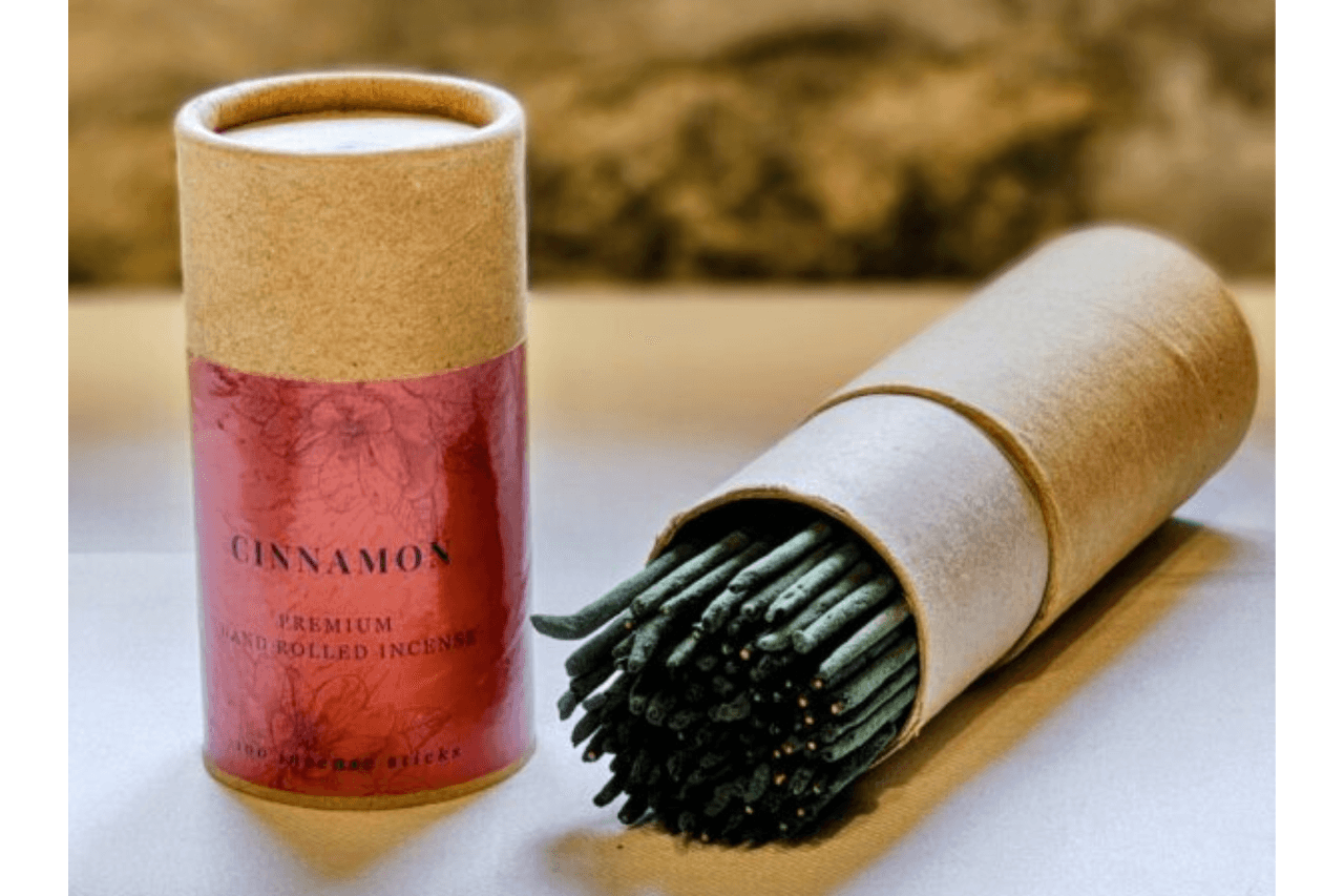 Premium Hand Rolled Incense Sticks - Cinnamon