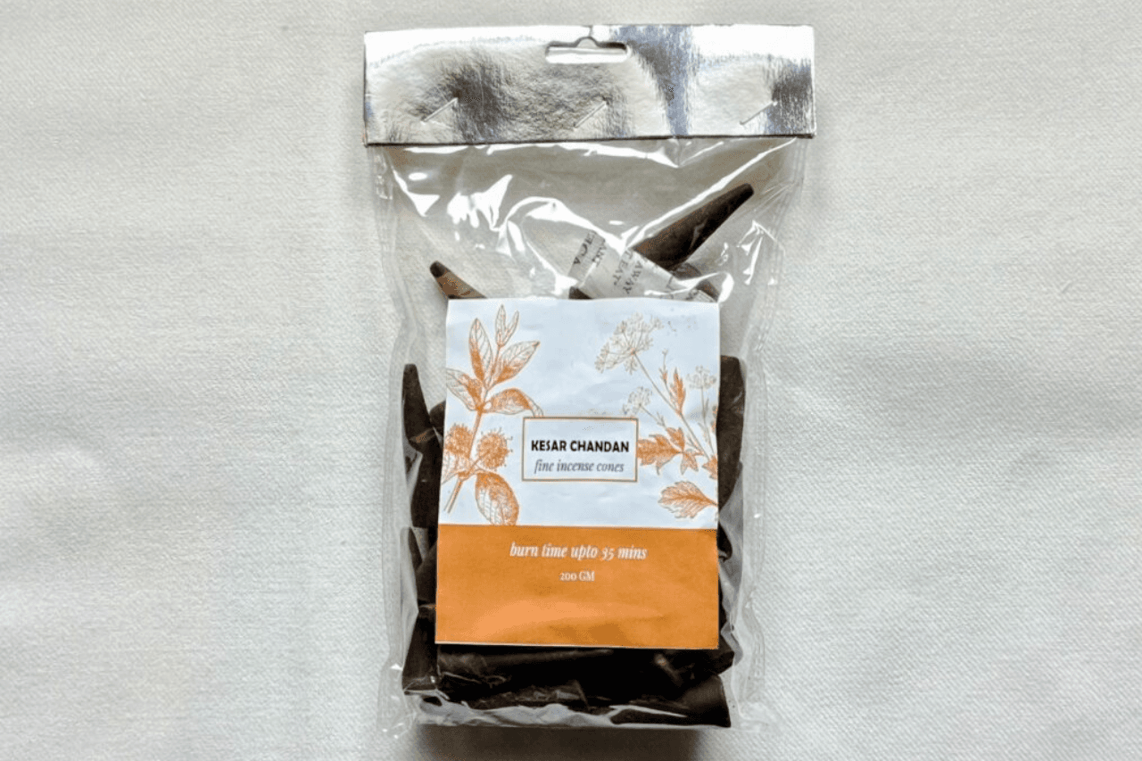 Premium Incenes Cones - Kesar Chandan