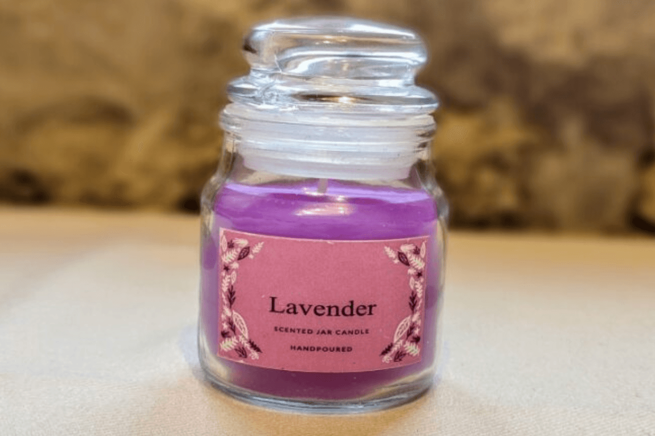 Scented Jar Candles - Lavender
