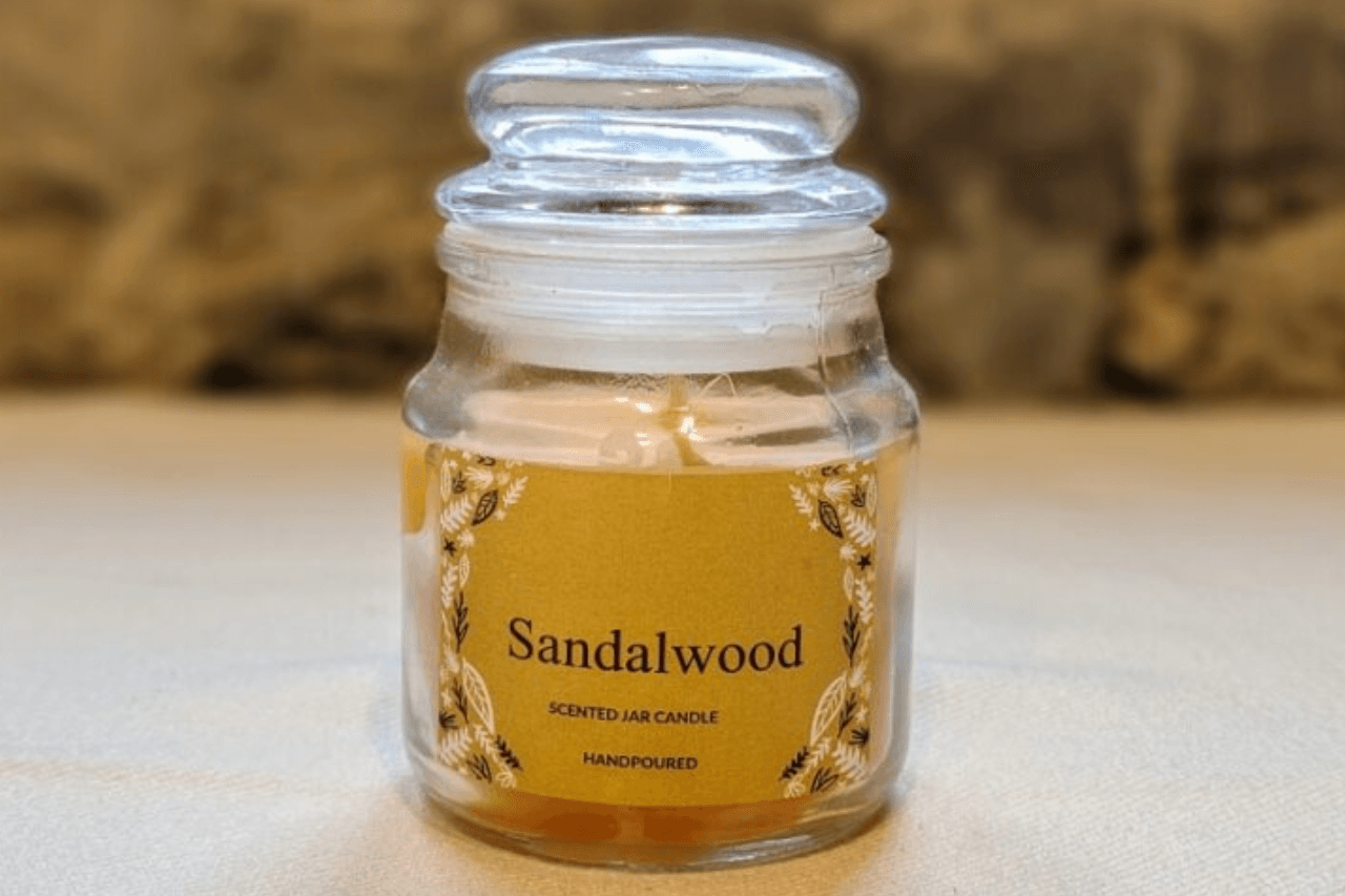 Scented Jar Candles - Sandalwood