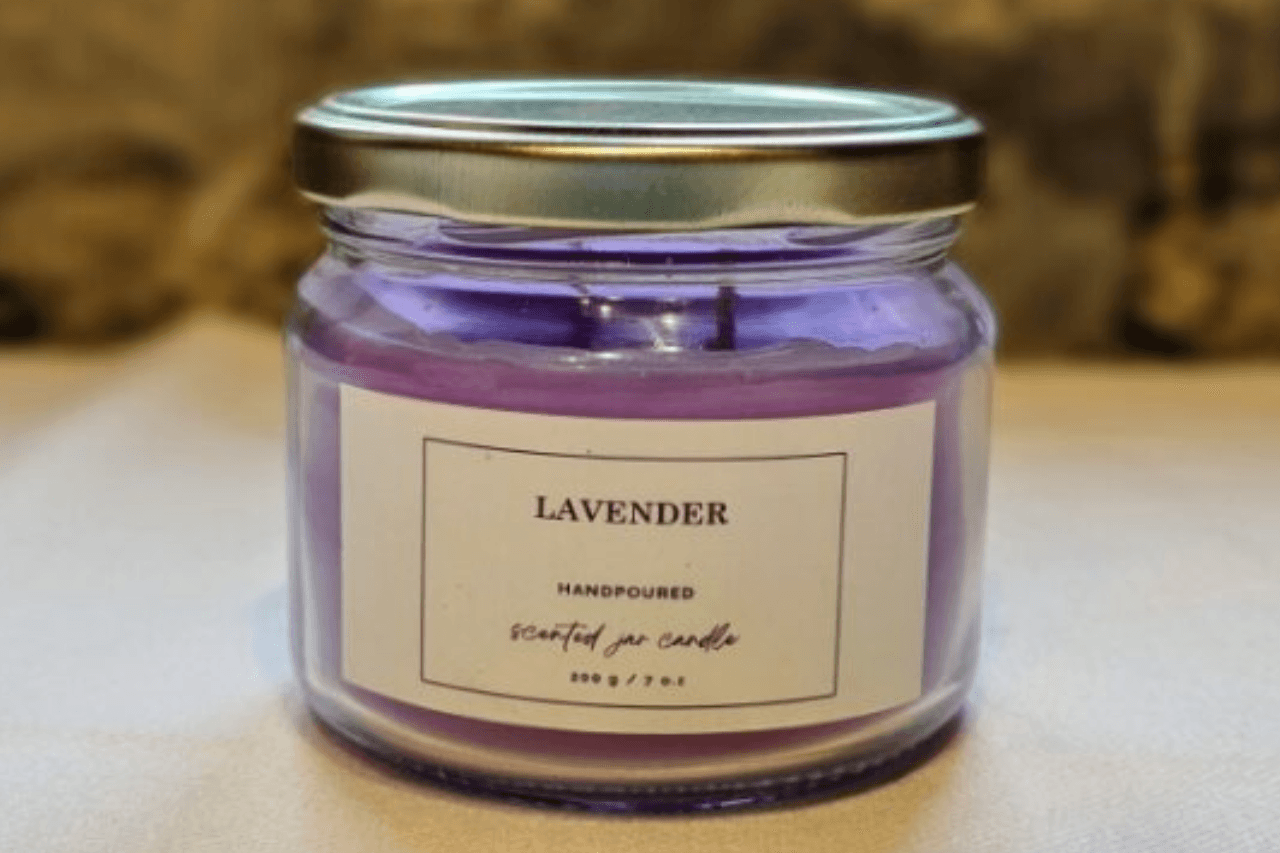 Scented Jar B - Lavender