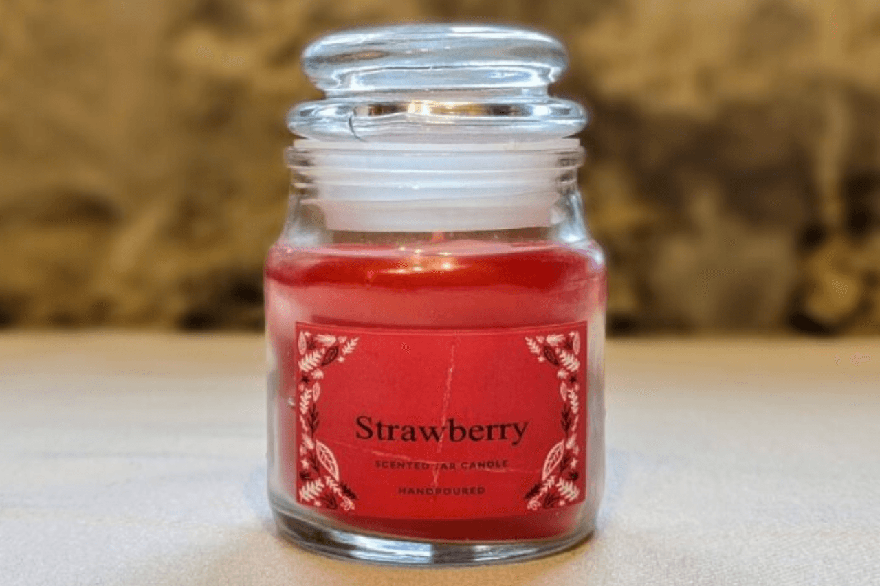 Scented Jar Candles - Strawberry