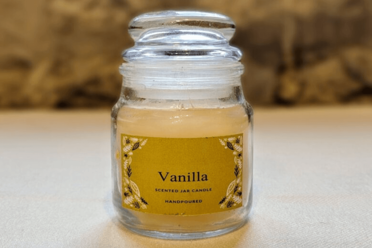 Scented Jar Candles - Vanilla