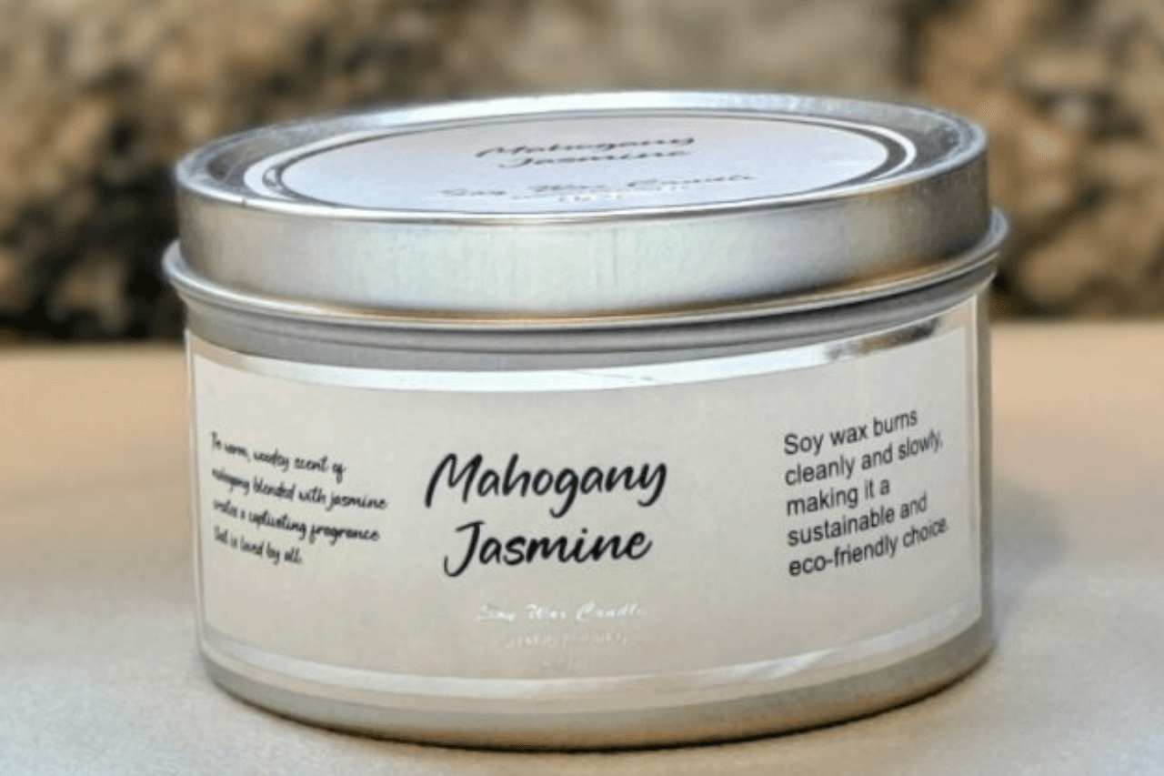 Soy Tin - Mahogany Jasmine