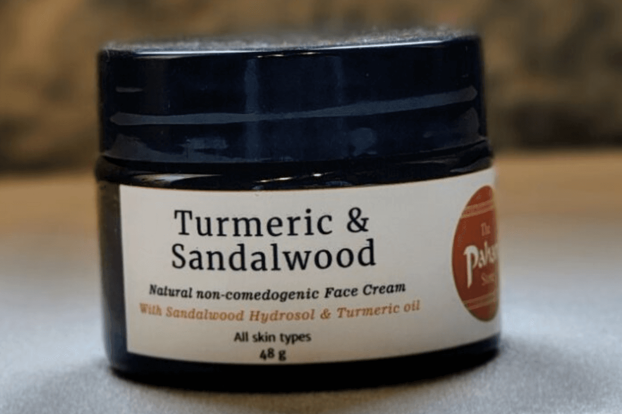 Natural Turmeric Sandalwood Face Cream