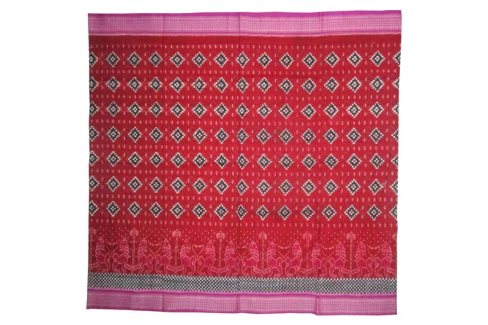 DBPCL Ikat Silk Saree - 15
