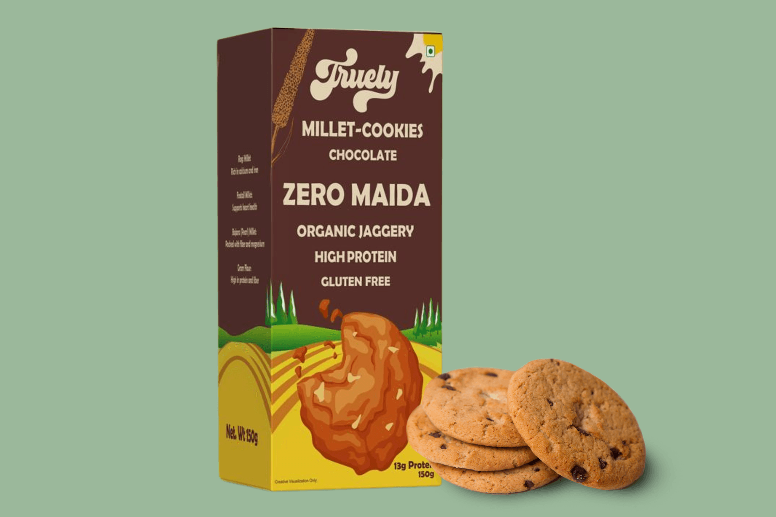 Millet-Cookies Chocolate