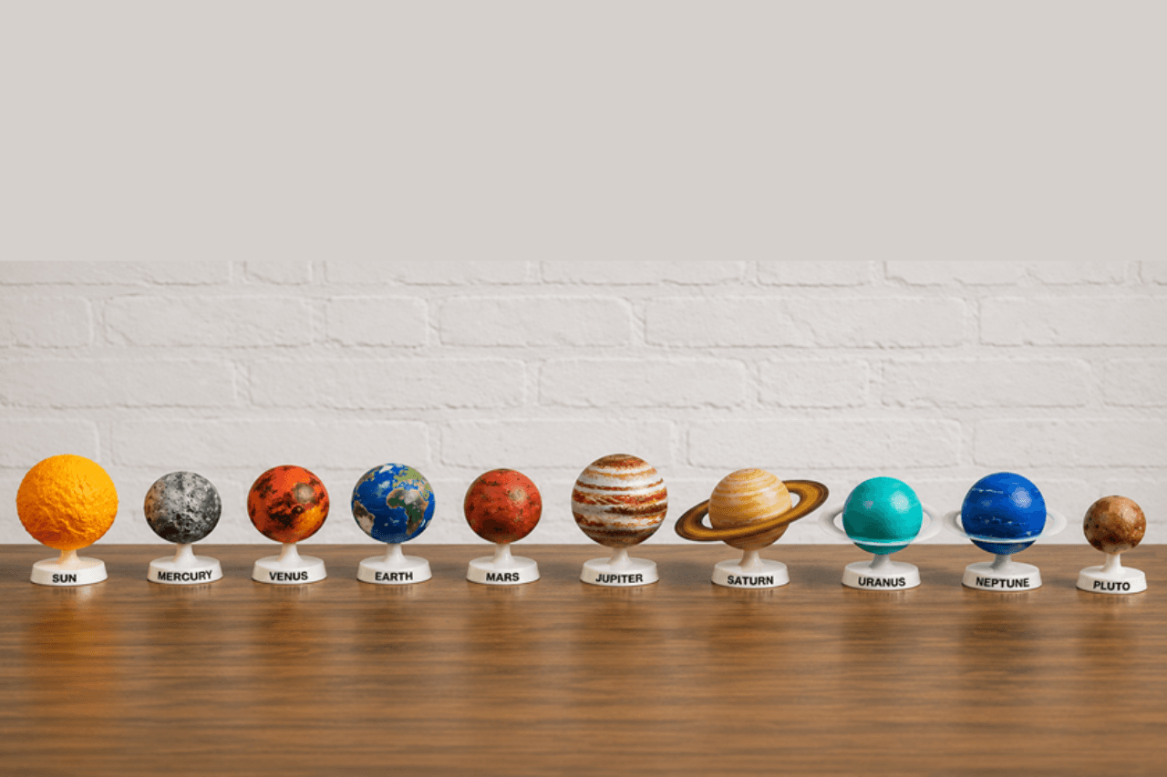 Planets with Weavy Stand