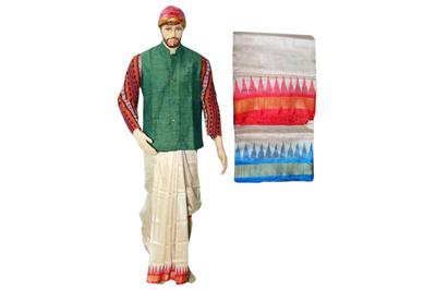 Tusser Dobby Joda (Dhoti)