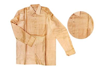 Tussar Bapta Full Shirt