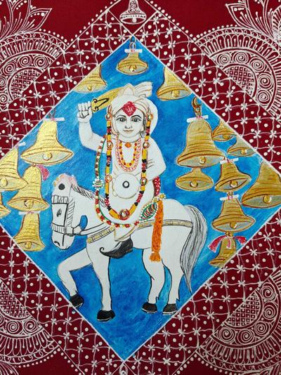 Aipanart Decoration Sri Goljyu Mahraz Painting 1212