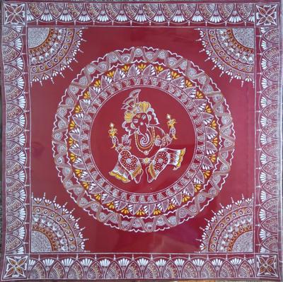Aipanart Decoration Sri Ganesh Aipan 2424