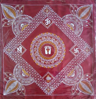 Aipanart Decorations Laxmi Pith / ऐपण कला सजावट लक्ष्मी पीठ CC 2424