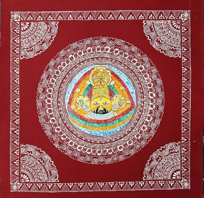 Aipanart Decoration Sri KhatuShyam Baba Painting 1818