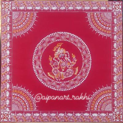 Aipanart Decoration Sri Ganesh Aipan 2424