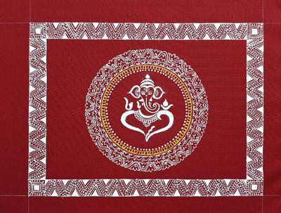 Aipanart Decoration Sri Ganesh Aipan 129