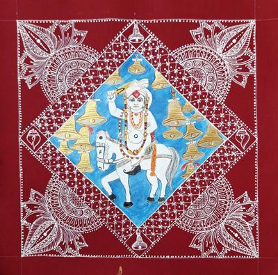 Aipanart Decoration Sri Goljyu Mahraz Painting 1212
