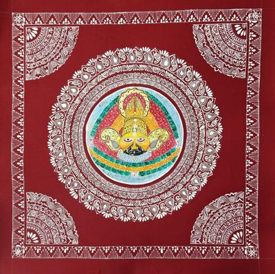Aipanart Decoration Sri KhatuShyam Baba Painting 1818