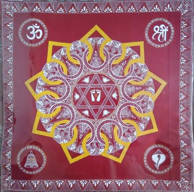 Aipanart Decorations Laxmi Pith / ऐपण कला सजावट लक्ष्मी पीठ CC 2424