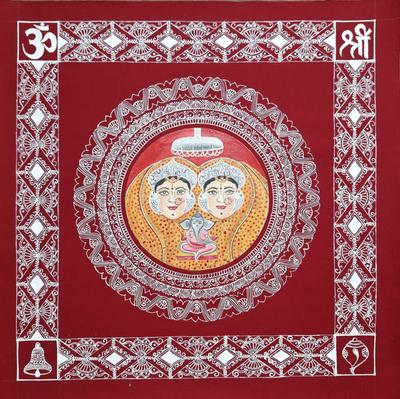 Aipanart Decoration Maa NandaSunanda Aipan Painting 1818