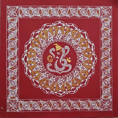 Aipanart Decorations Sri Ganesh Pith / ऐपण कला सजावट श्री गणेश पीठ 1818