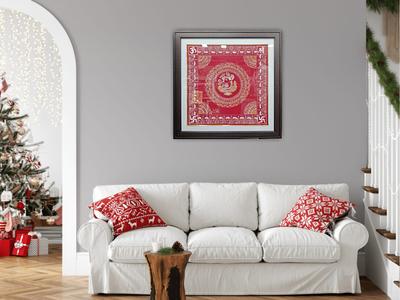 Aipanart Decorations Sri Ganesh Pith / ऐपण कला सजावट श्री गणेश पीठ 1818