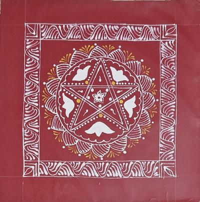 Aipanart Decoration Maa Saraswati Pith 66