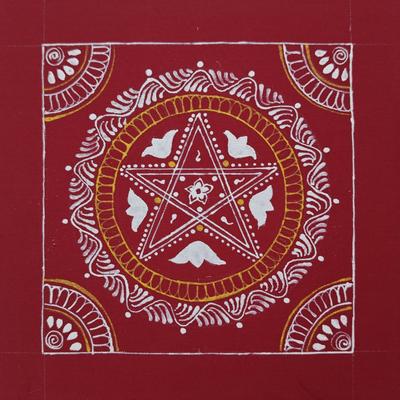 Aipanart Decoration Maa Saraswati Pith 66