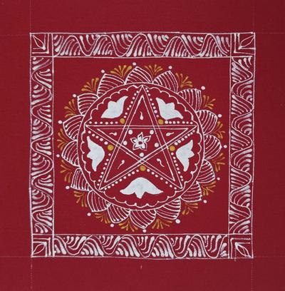 Aipanart Decoration Maa Saraswati Pith 66