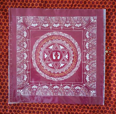 Aipanart Decorations Laxmi Pith /- ऐपण कला सजावट लक्ष्मी पीठ 1212