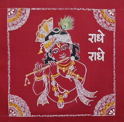 Aipanart Decorations Sri Krishna Balgopal / ऐपण कला सजावट श्री कृष्ण बालगोपाल 1212