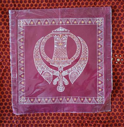 Aipanart Decoration Singh  Khanda 1212