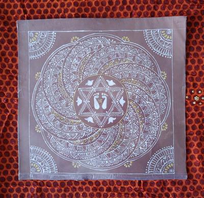 Aipanart Decoration Maa Laxmi Pith Aipan CCLAGM1212