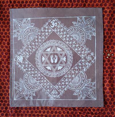 Aipanart Decoration Maa Laxmi Pith Aipan CCLAGM1212