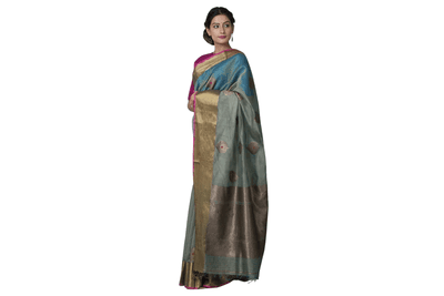 Line Benarasi Saree
