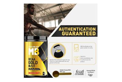 Muscle Blaze BCAA Gold (Watermelon) - 450gm