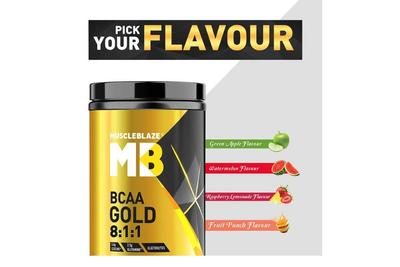 Muscle Blaze BCAA Gold (Watermelon) - 450gm