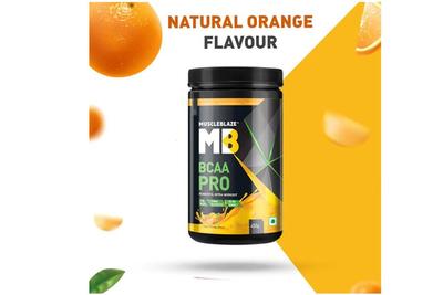 Muscle Blaze BCAA Pro (Natural Orange) - 450gm