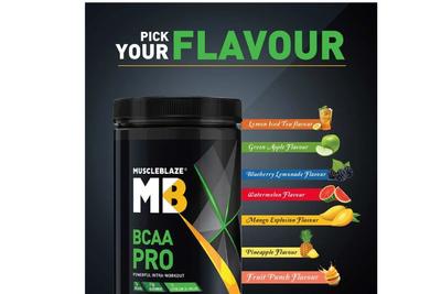 Muscle Blaze BCAA Pro (Blueberry Lemonade) - 450gm