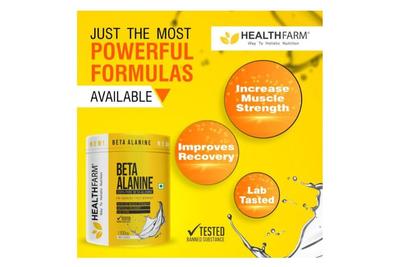 Healthfarm Beta Alanine  (Unflavoured) 100gm