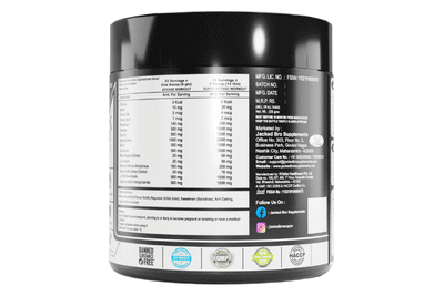 Jacked Bro Black Bolt (Blue berry) Pre Workout - 200g