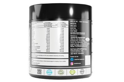 Jacked Bro Black Bolt (Kiwi) Pre Workout - 200gm