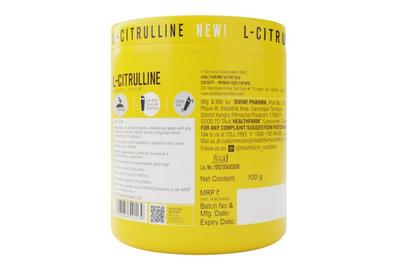 Healthfarm Citruline Powder  (Unflavoured) 100gm