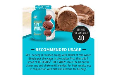 Healthfarm Diet Whey (Rocky Road) 2kg - Get Shaker Free