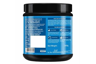 Muscle Blaze EAA 8000 (Blue Cola)- 340gm