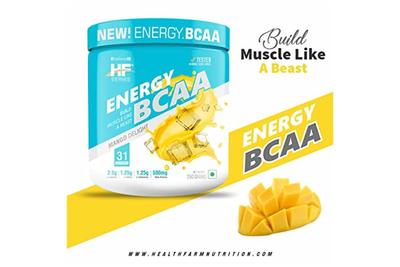 Healthfarm Energy BCAA (Mango Delight) 250gm