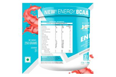 Healthfarm Energy BCAA (Watermelon Crush) 250gm