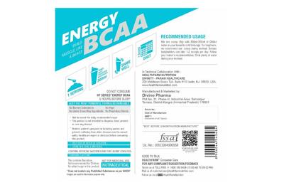 Healthfarm Energy BCAA (Watermelon Crush) 250gm