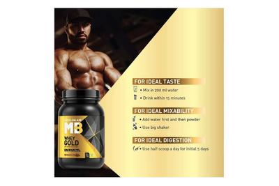 Muscle Blaze Gold Whey (Rick Milk Chocolate) 1kg